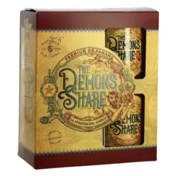 achat Rhum Demon's Share 70 cl Coffret cadeau + 2 Verres