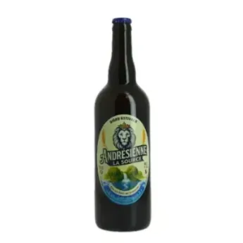 Bière Blonde Estivale l'ANDRESIENNE La SOURCE 5.5° 75 cl
