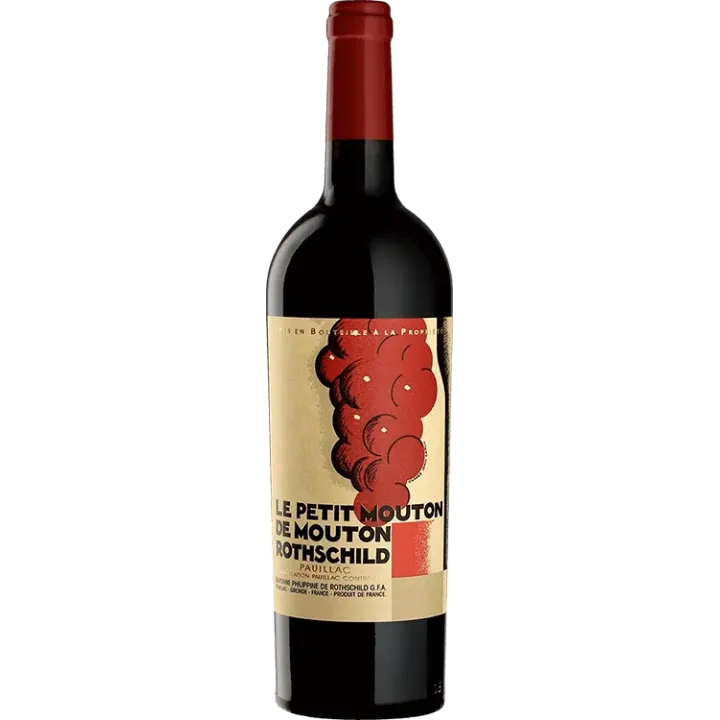 Le PETIT MOUTON 2021 second vin du Château  MOUTON ROTHSCHILD 2021 PAUILLAC