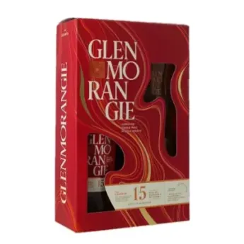 Highlands Whisky GLENMORANGIE the LASANTA 15 Ans Coffret Cadeau + 2 verres