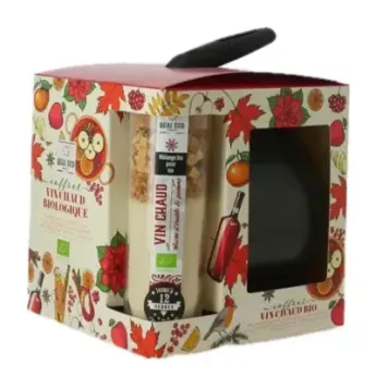 Quai Sud Coffret Mélange Bio pour VIN CHAUD BIO + Casserole