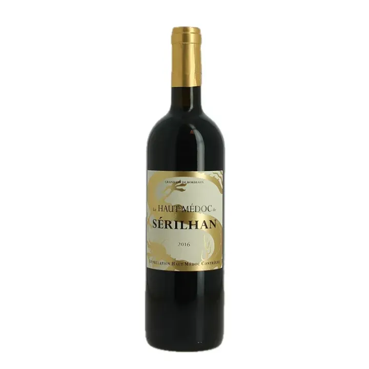 Le Haut Médoc de SERILHAN 2016 75 cl Vin Rouge de Bordeaux