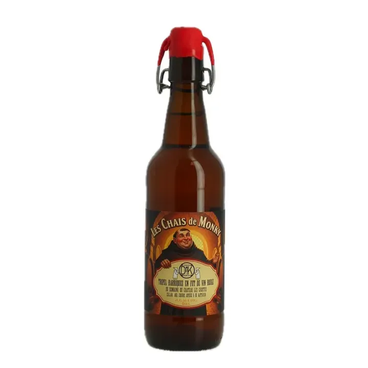 BIERE Triple les CHAIS de MONKY 50 cl 10° bière vieillie en fût de vin rouge