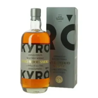 KYRO WOOD SMOKE 70 cl Malt Rye Whisky de Finlande