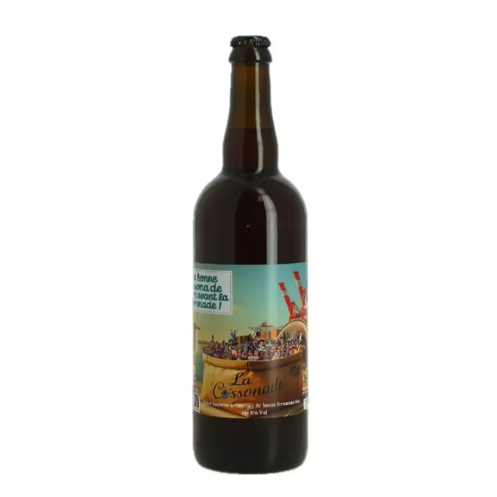 BIERE LA CO'SSONADE 75 cl de l'association Ch'ti Pilou d'Mer