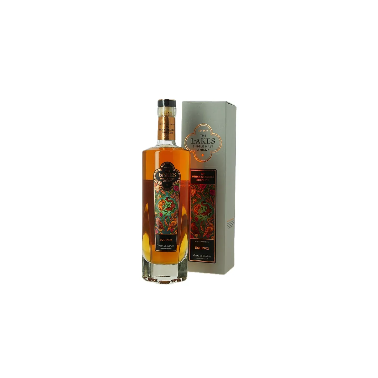 The LAKES EQUINOX English single malt Whisky 70 cl