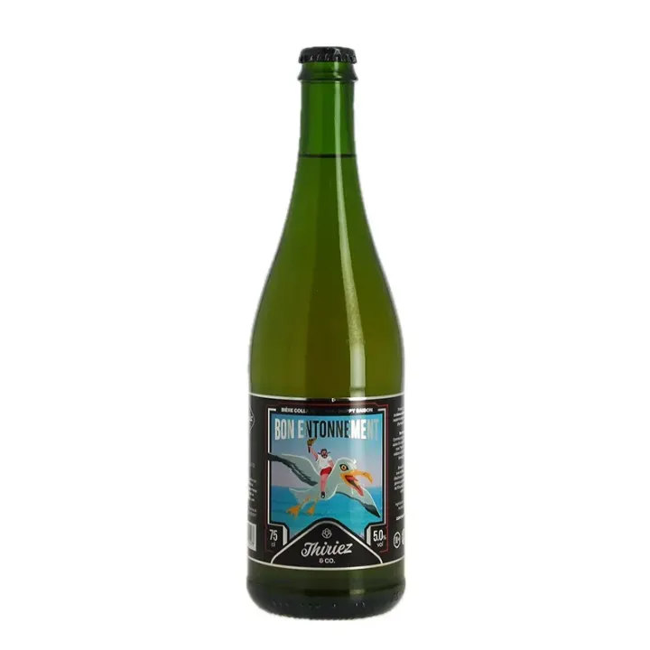 BIERE BON ENTONNEMENT 75 cl par la Brasserie Thiriez Bière de Collaboration