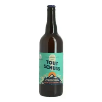 BIERE TOUT SCHUSS 75 cl Bière de Collaboration Brasseries Tandem Castelain