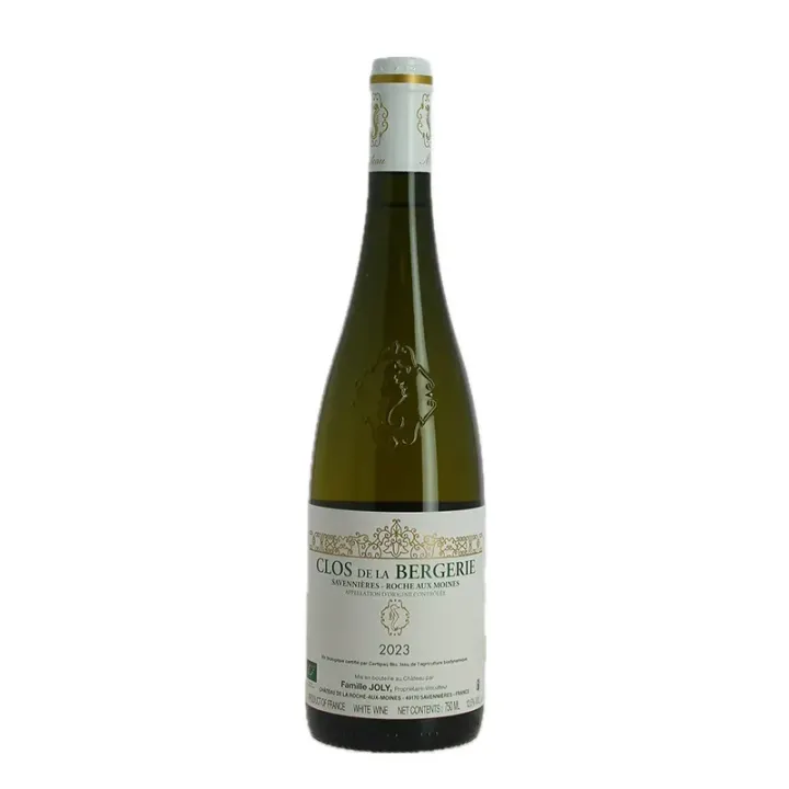 Clos de la BERGERIE SAVENNIERES ROCHE aux MOINES 2023 Coulée de SERRANT