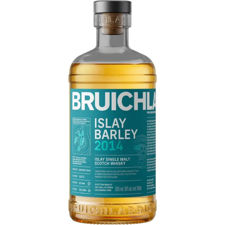 BRUICHLADDICH ISLAY BARLEY 2014 Islay Single Malt Whisky 70 cl