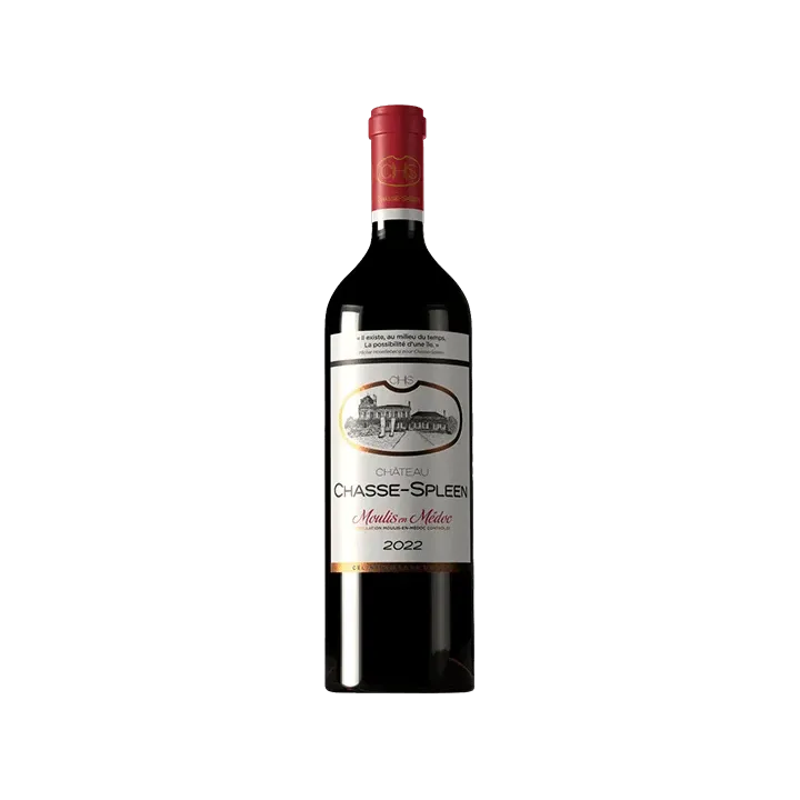 Château CHASSE SPLEEN 2022 MOULIS en MEDOC 75 cl Grand Vin Rouge de Bordeaux