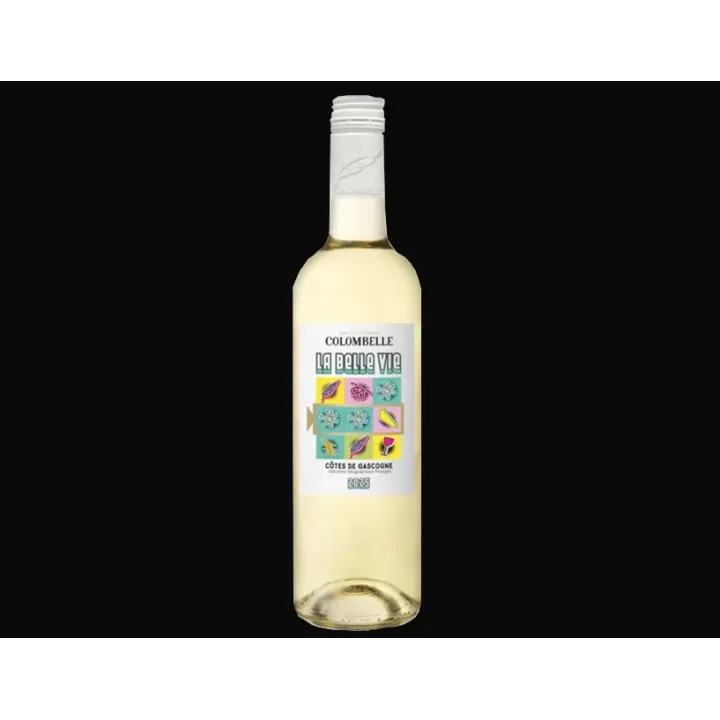 COLOMBELLE la Belle Vie BLANC 2025  75 cl Côtes de Gascogne Blanc