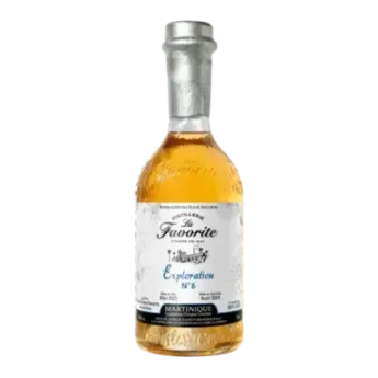 Rhum La FAVORITE EXPLORATION N°6 70 cl 45° Finition Fût de Sauternes