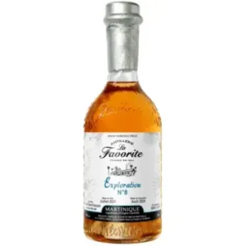 Rhum La FAVORITE EXPLORATION N°8 70 cl 46° Fût de Cognac