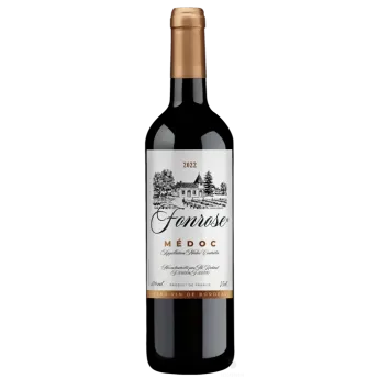 FONROSE Médoc 2022 75CL vin rouge de Bordeaux