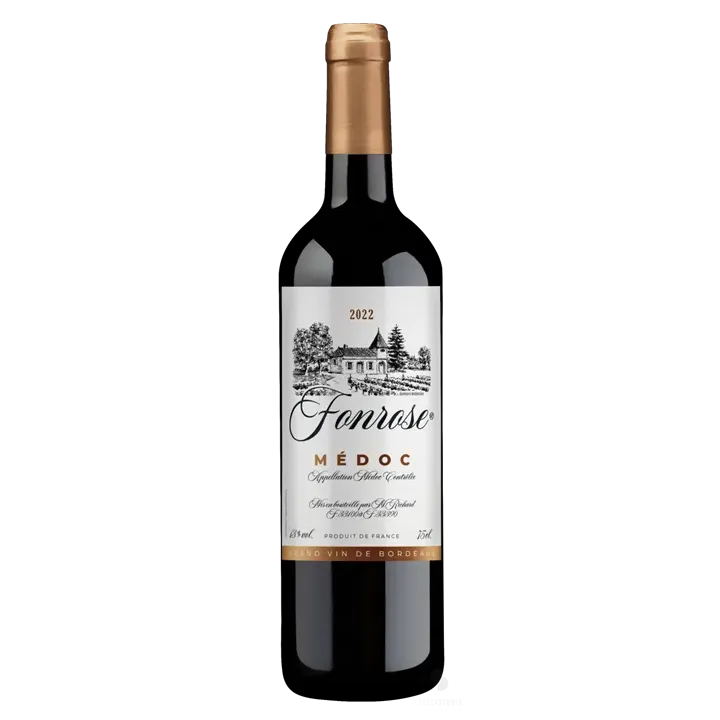 FONROSE Médoc 2022 75CL vin rouge de Bordeaux