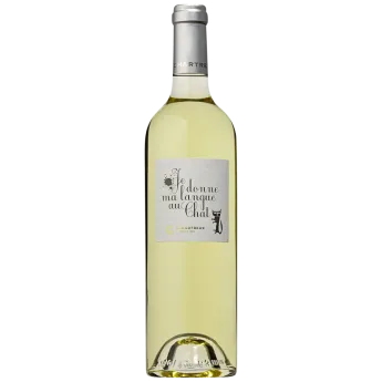 Vin Blanc Je DONNE MA LANGUE AU CHAT en Magnum par le Cellier des Chartreux
