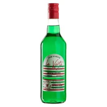 La VERTE de NIMES Crème de Menthe POIVREE 70 cl par le Château Valcombe