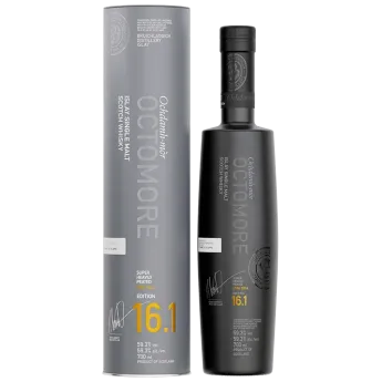 OCTOMORE 16.1 70 cl Islay Single Malt Whisky par Bruichladdich 59.3°