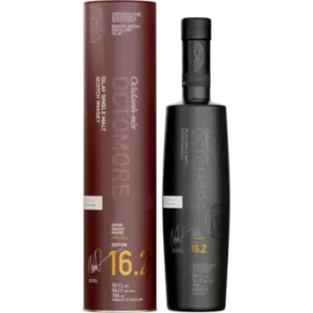 OCTOMORE 16.2 70 cl Islay single malt Peated Whisky par Bruichladdich 70 cl 58.1°