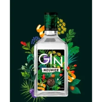 Distilled GIN MEUNIER 70 cl Gin aux 12 Botaniques