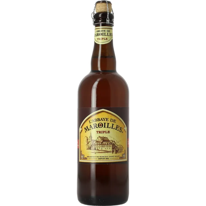 achat Bière ABBAYE de MAROILLES 75 cl Bière Triple