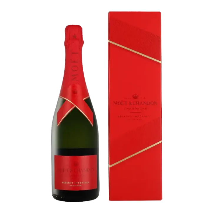 Champagne MOET & CHANDON Reserve IMPERIALE Edition Limitée ROUGE 75 cl