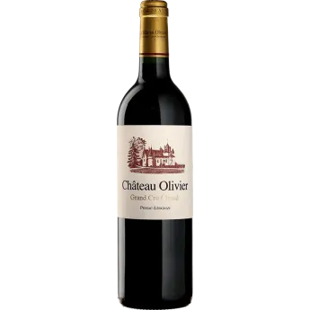 Château OLIVIER Rouge 2022 PESSAC LEOGNAN 75 cl grand vin de Bordeaux