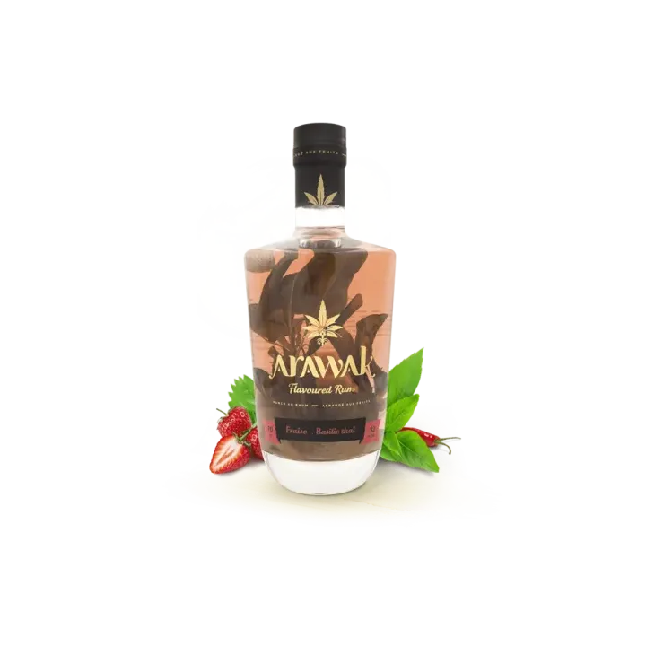 ARAWAK Rhum Arrangé FRAISE BASILIC THAI 70 cl