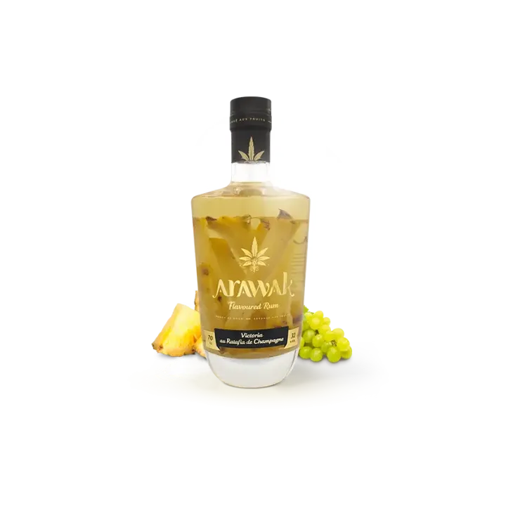 ARAWAK Rhum Arrangé Ananas VICTORIA au RATAFIA de CHAMPAGNE 70 cl