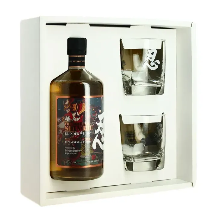 Acheter Whisky Japonais SHINOBU COFFRET 2 VERRES