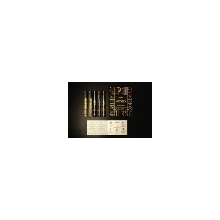 AROMES WINE BOX 2025 SET de 5 Fioles par Charles Damageux 5 x 10 cl