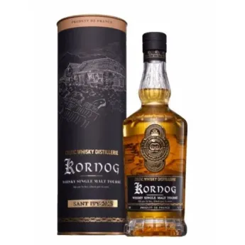 Whisky Kornog Saint Ivy 2025 – Single malt tourbé Bretagne