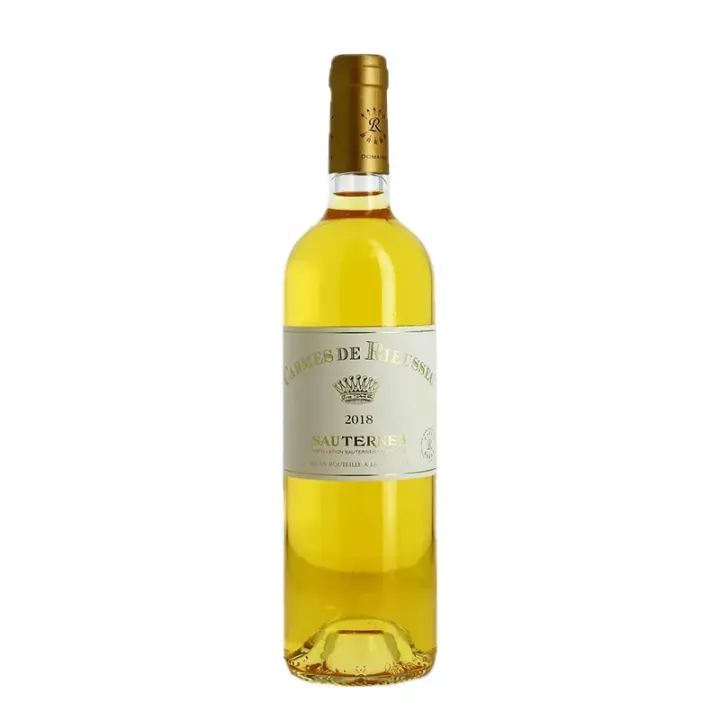 acheter vin moelleux CARMES de RIEUSSEC SAUTERNES 2016 75 cl Second vin