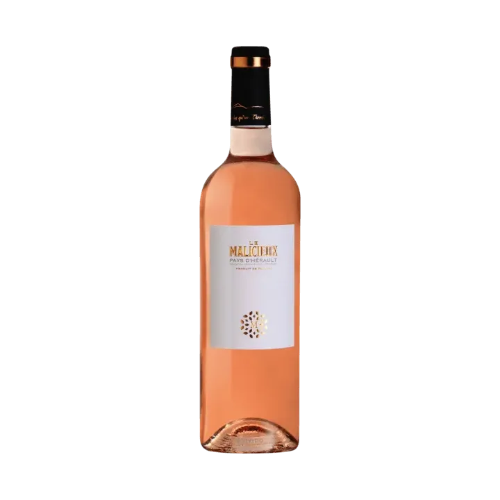 Rosé Le Malicieux Vin Languedoc frais et fruité