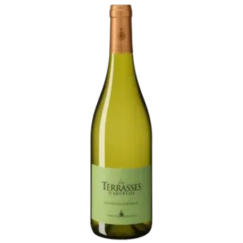 Vin blanc Les Terrasses 75 cl  vin blanc Ardèche frais et fruité