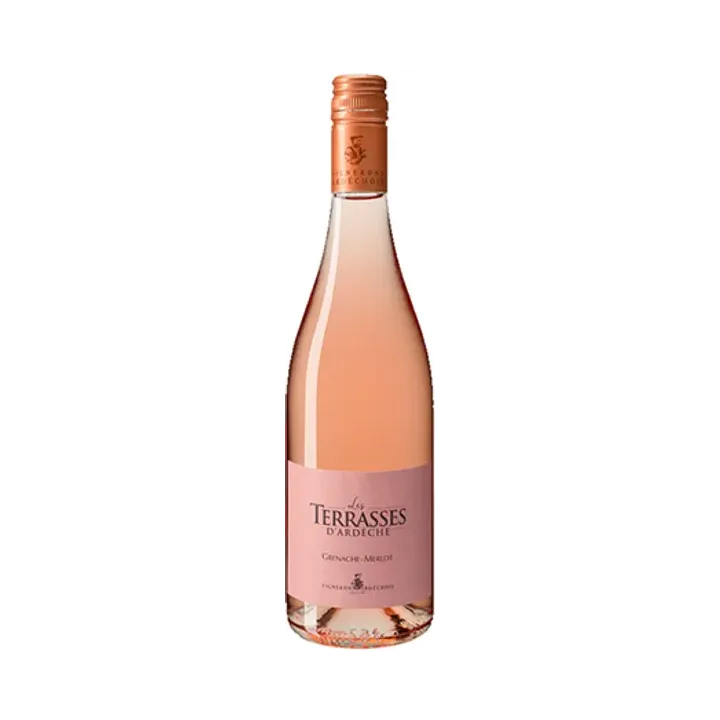 Rosé Ardèche Les Terrasses – Grenache & Merlot 75 cl