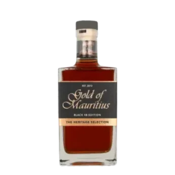 Rhum Gold of Mauritius Black 48 Edition 48% Intense et Raffiné