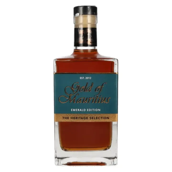 Rhum Gold of Mauritius Emerald Edition Doux et Élégant