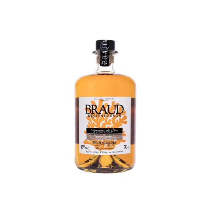 BRAUD SIGNATURE du CHAI 49° Rhum riche et équilibré 70cl