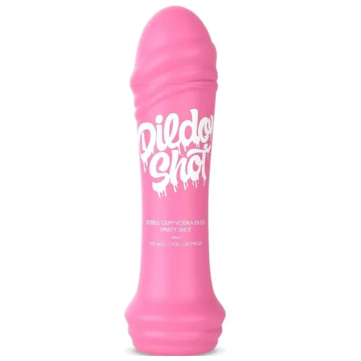 Vodka bubble gum Dildo Shot 70cl – Boisson festive originale