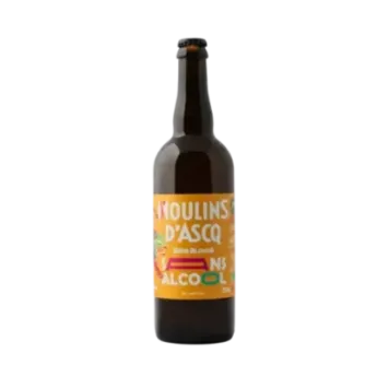 Bière bio blonde sans alcool 75 cl Brasserie Moulin d’Ascq