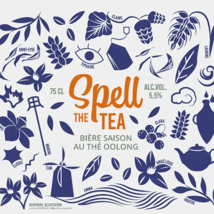 SPELL The Tea bière collaborative bio Saison Oolong artisanale