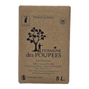 Cabernet d’Anjou 5L Domaine des Poupeés – Un Rosé Fruité et Convivial pour Vos Soirées