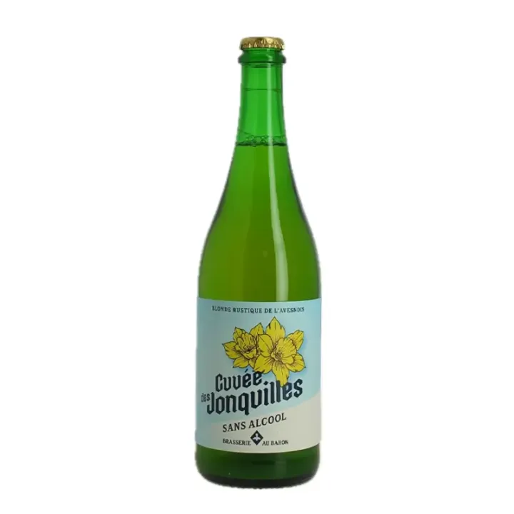 Cuvée des JONQUILLES Bière Sans ALCOOL 75 cl