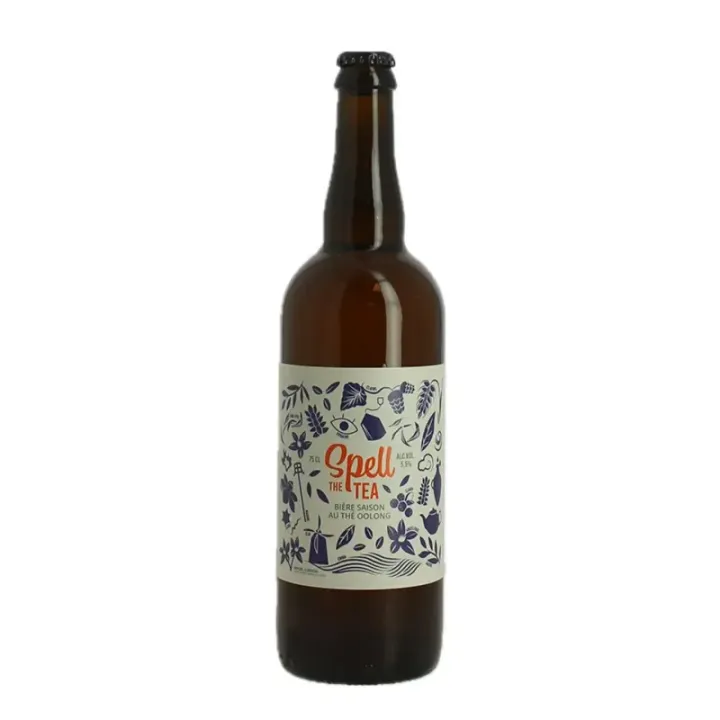 SPELL The Tea bière collaborative bio Saison Oolong artisanale