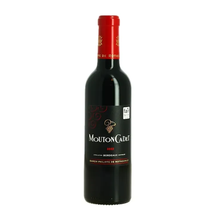 MOUTON CADET Bordeaux Rouge Demi Bouteille de 37.5 cl