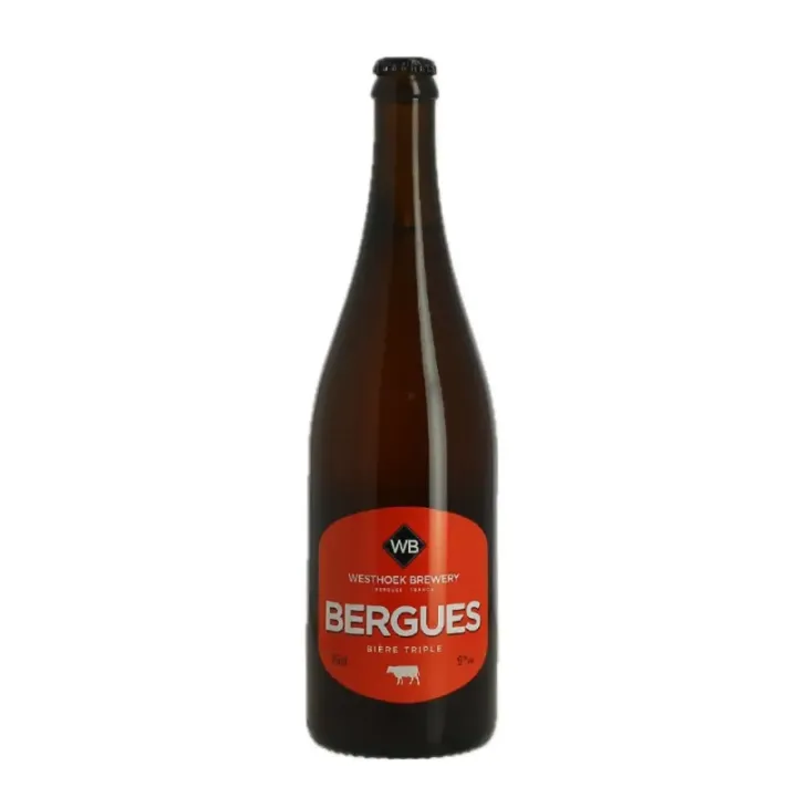 Bergues Triple bière du Nord Brasserie Westhoek Blonde forte