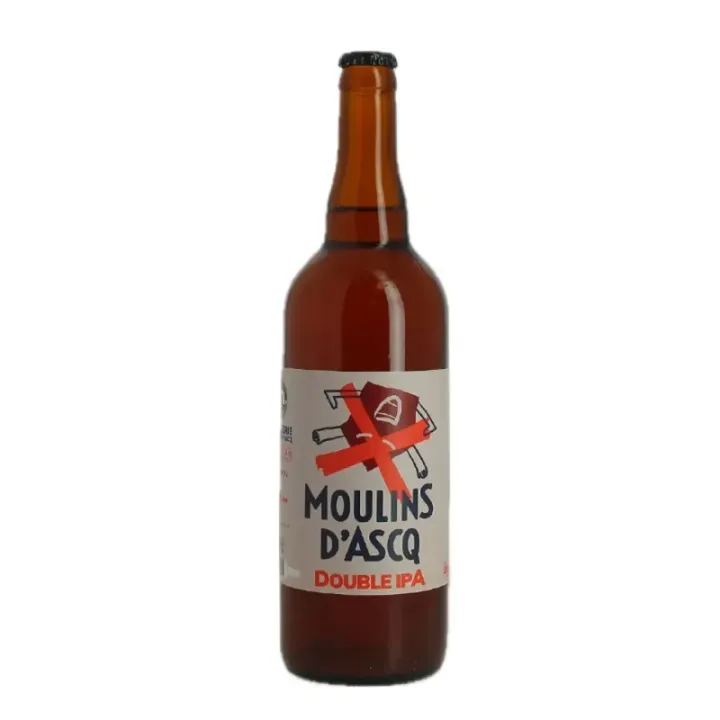 Bière Moulin d’Ascq Double IPA 75 cl Bière Artisanale Française