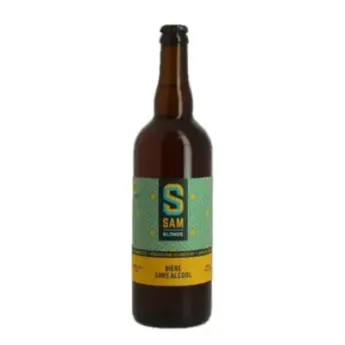 Bière sans alcool SAM Blonde 75 cl artisanale et équilibrée